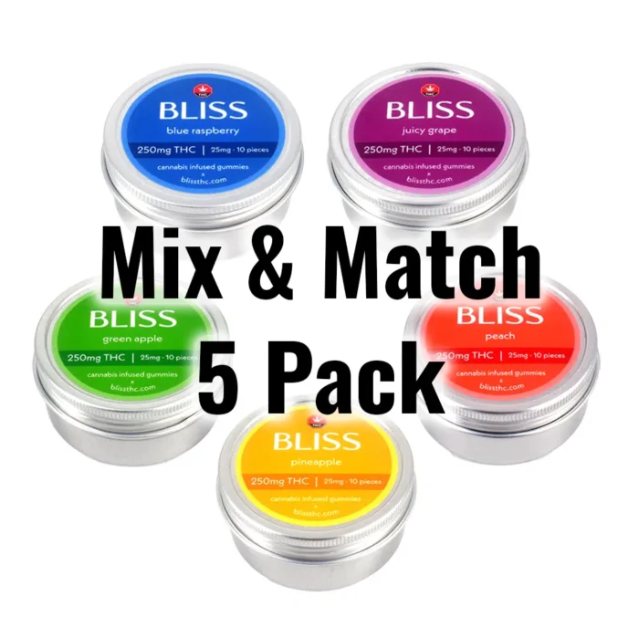 Buy Bliss 5 Pack Gummies Online USA